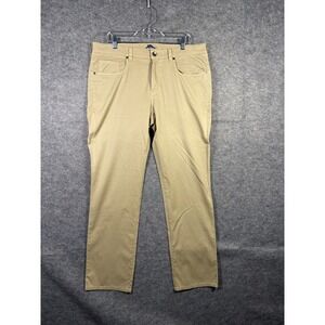 Tommy‎ Bahama Mens Relaxed Fit Khaki Tan Chino Pants Comfort Stretch
